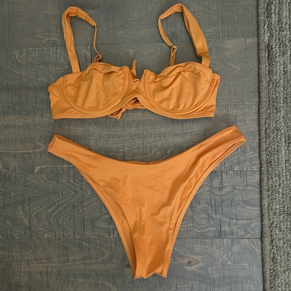 Monday Swimwear Byron Bottom - Burnt Orange - Picture 4 of 4